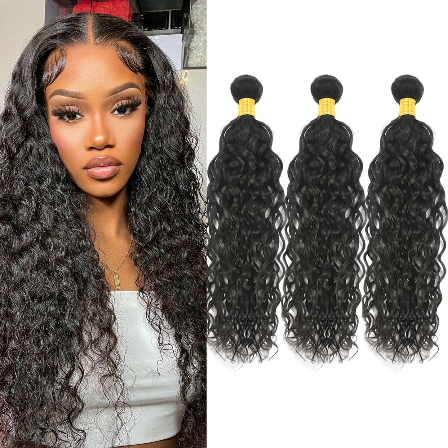 Synthetic fiber hair products