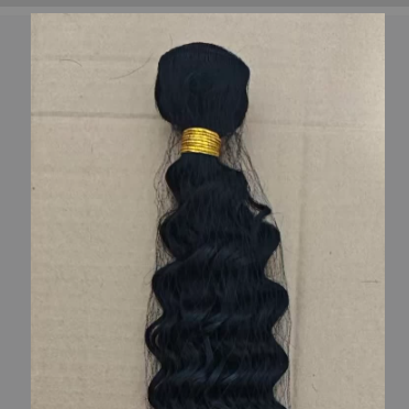 Synthetic fiber hair products