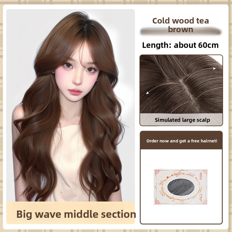 Synthetic fiber wig