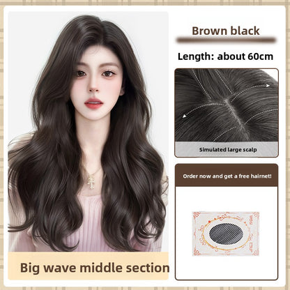 Synthetic fiber wig