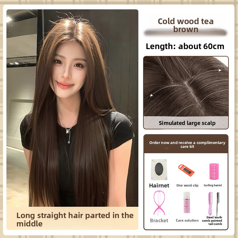 Synthetic fiber wig