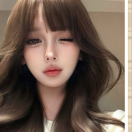Synthetic fiber wig