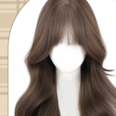 Synthetic fiber wig
