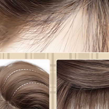 Synthetic fiber wig