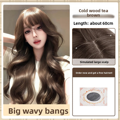 Synthetic fiber wig