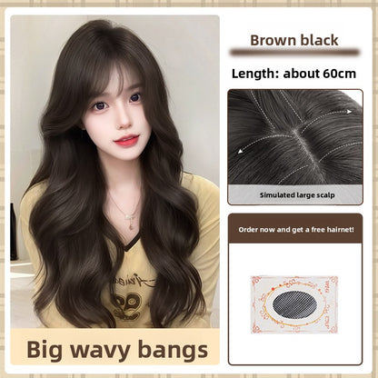 Synthetic fiber wig
