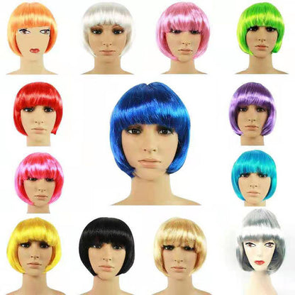 Synthetic fiber wig