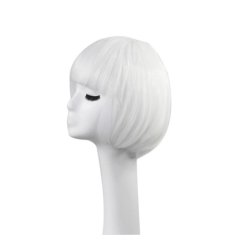 Synthetic fiber wig