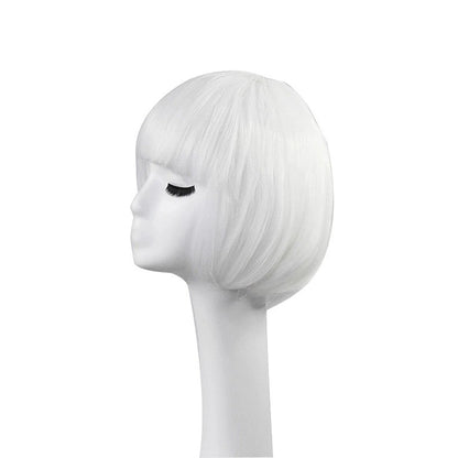 Synthetic fiber wig