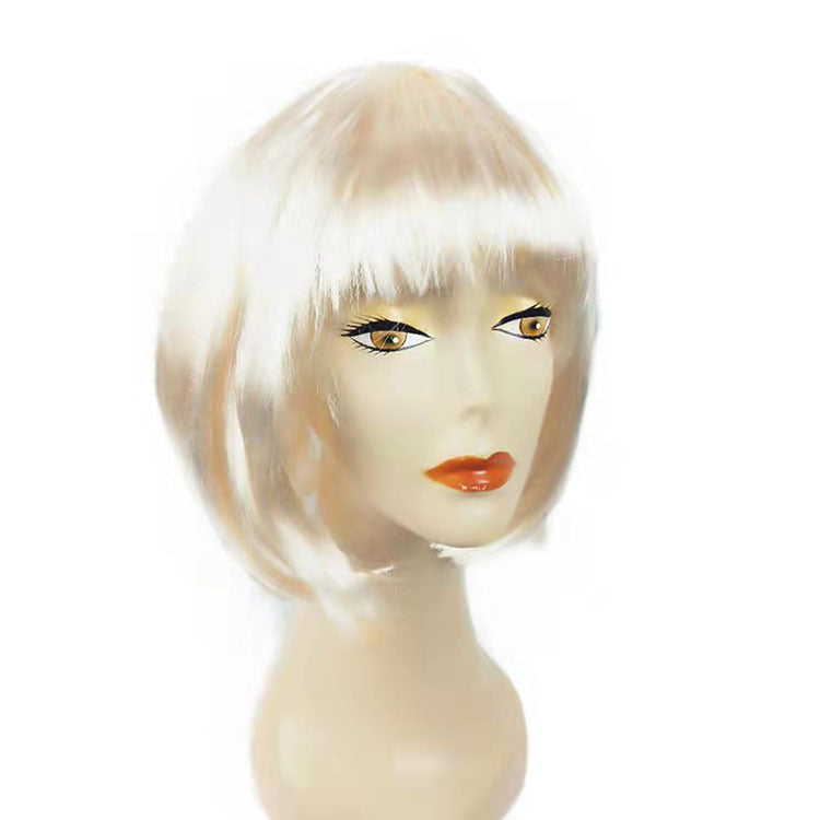 Synthetic fiber wig