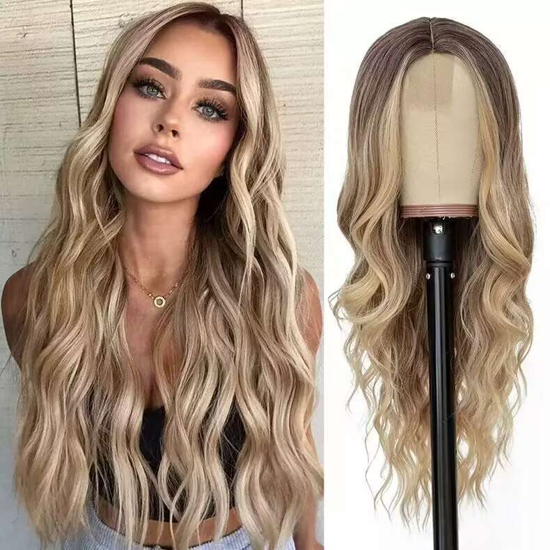 Synthetic fiber wig