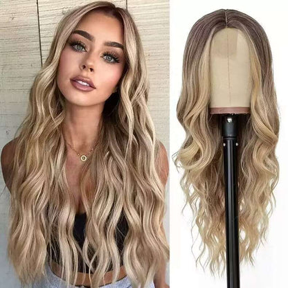 Synthetic fiber wig