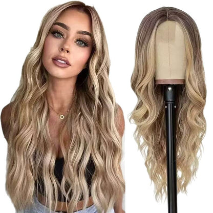 Synthetic fiber wig