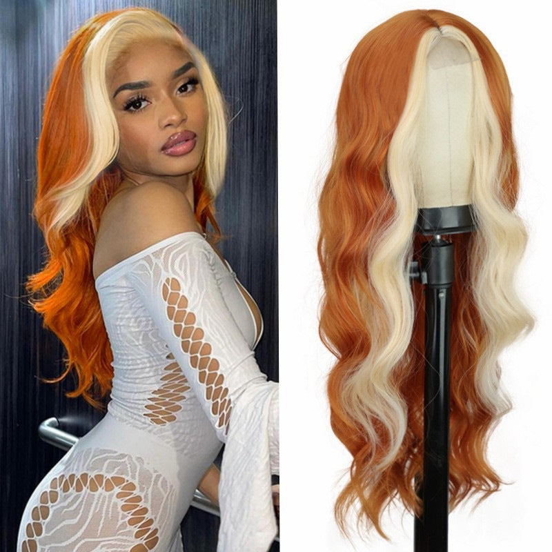Synthetic fiber wig