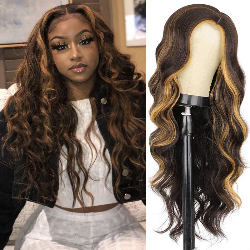 Synthetic fiber wig