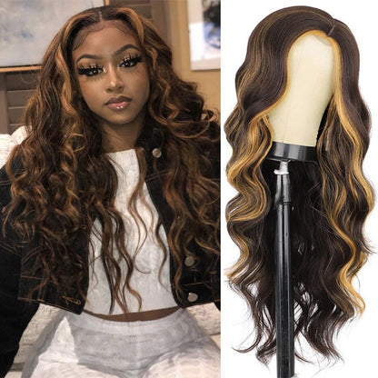 Synthetic fiber wig
