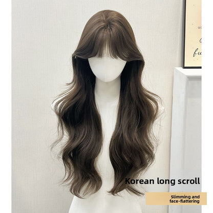 Synthetic fiber wig