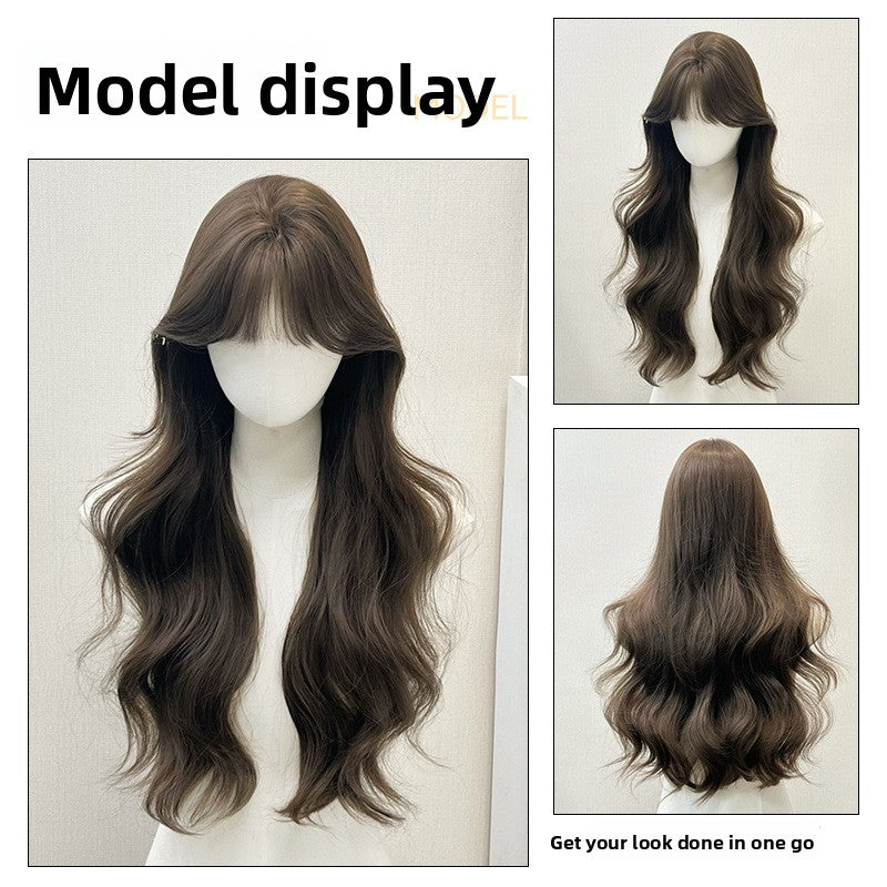 Synthetic fiber wig