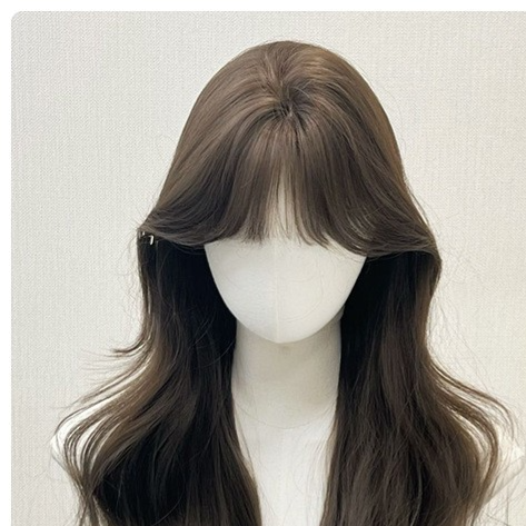 Synthetic fiber wig