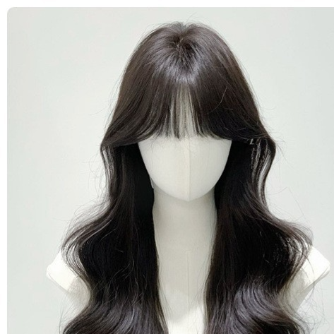 Synthetic fiber wig