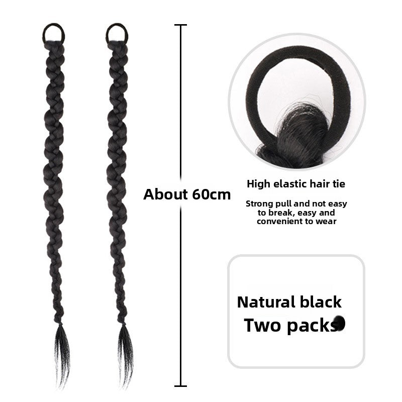 Synthetic Hair Braided Wig Ponytails for Styling