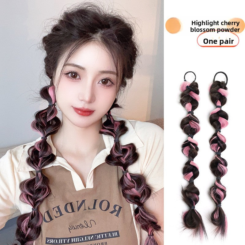Synthetic Hair Braided Wig Ponytails for Styling
