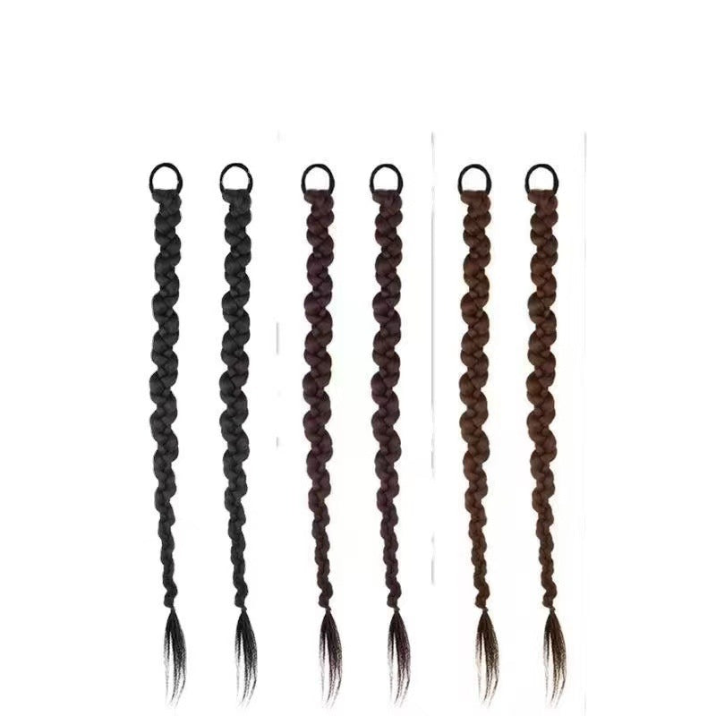 Synthetic Hair Braided Wig Ponytails for Styling