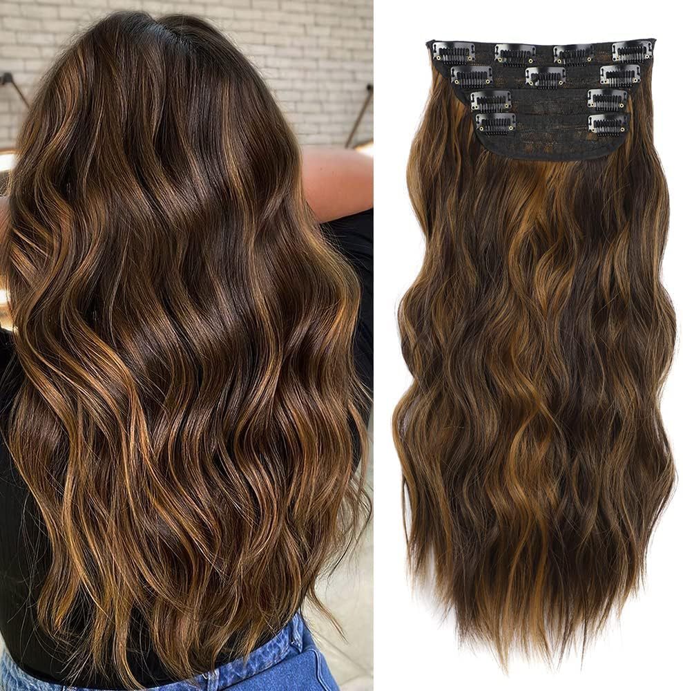 Synthetic Hair Extension Clip