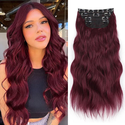 Synthetic Hair Extension Clip