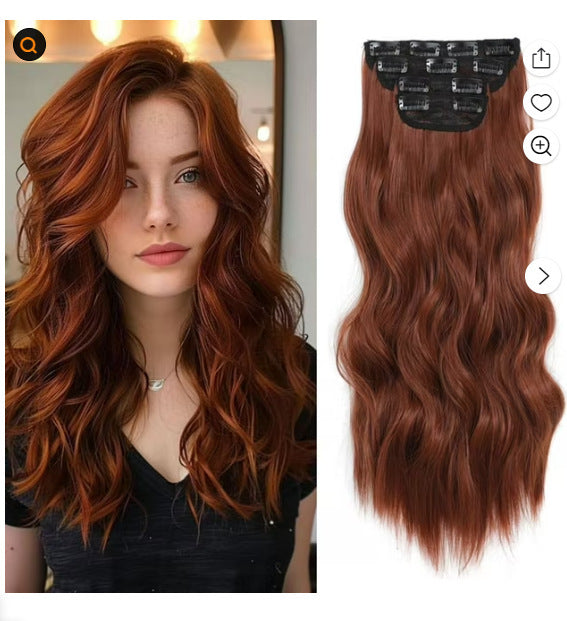Synthetic Hair Extension Clip