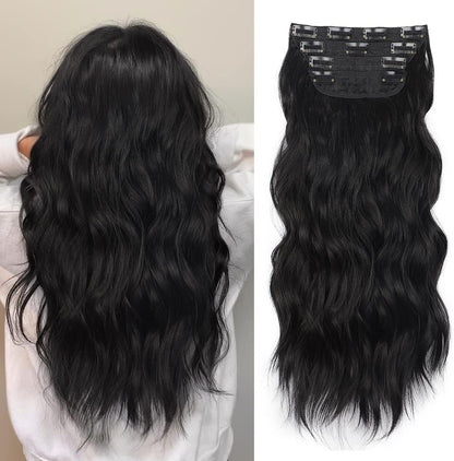 Synthetic Hair Extension Clip