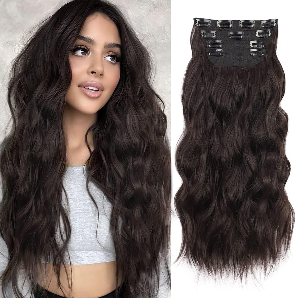 Synthetic Hair Extension Clip