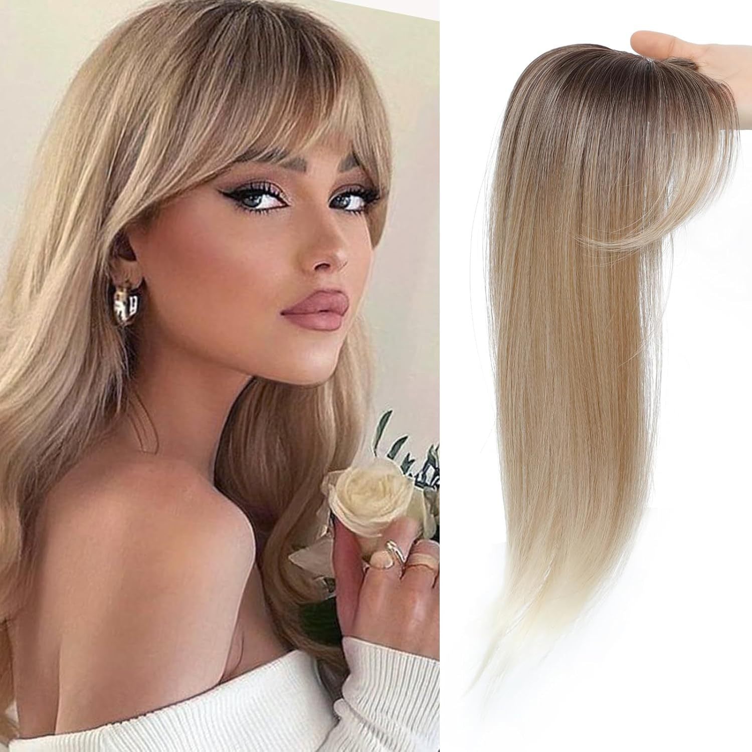 Synthetic Hair Extension Pieces