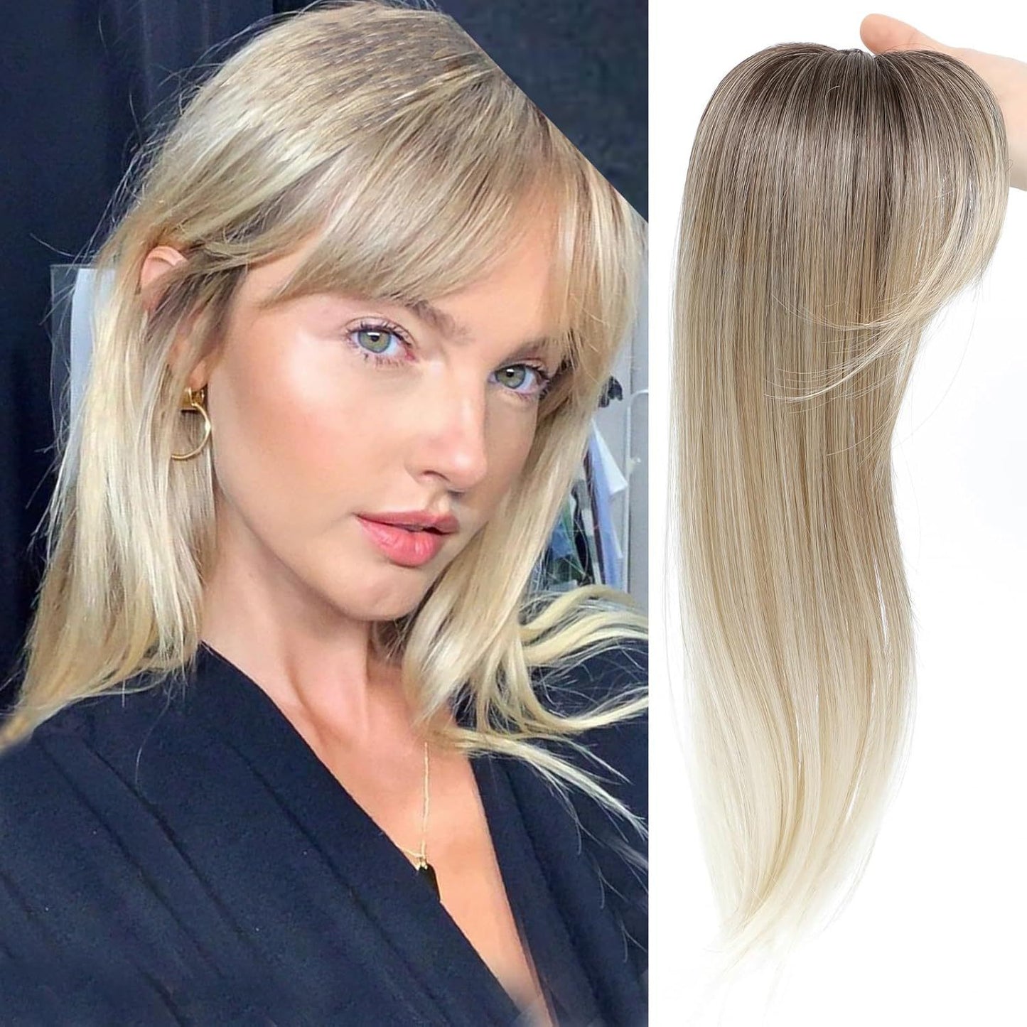 Synthetic Hair Extension Pieces