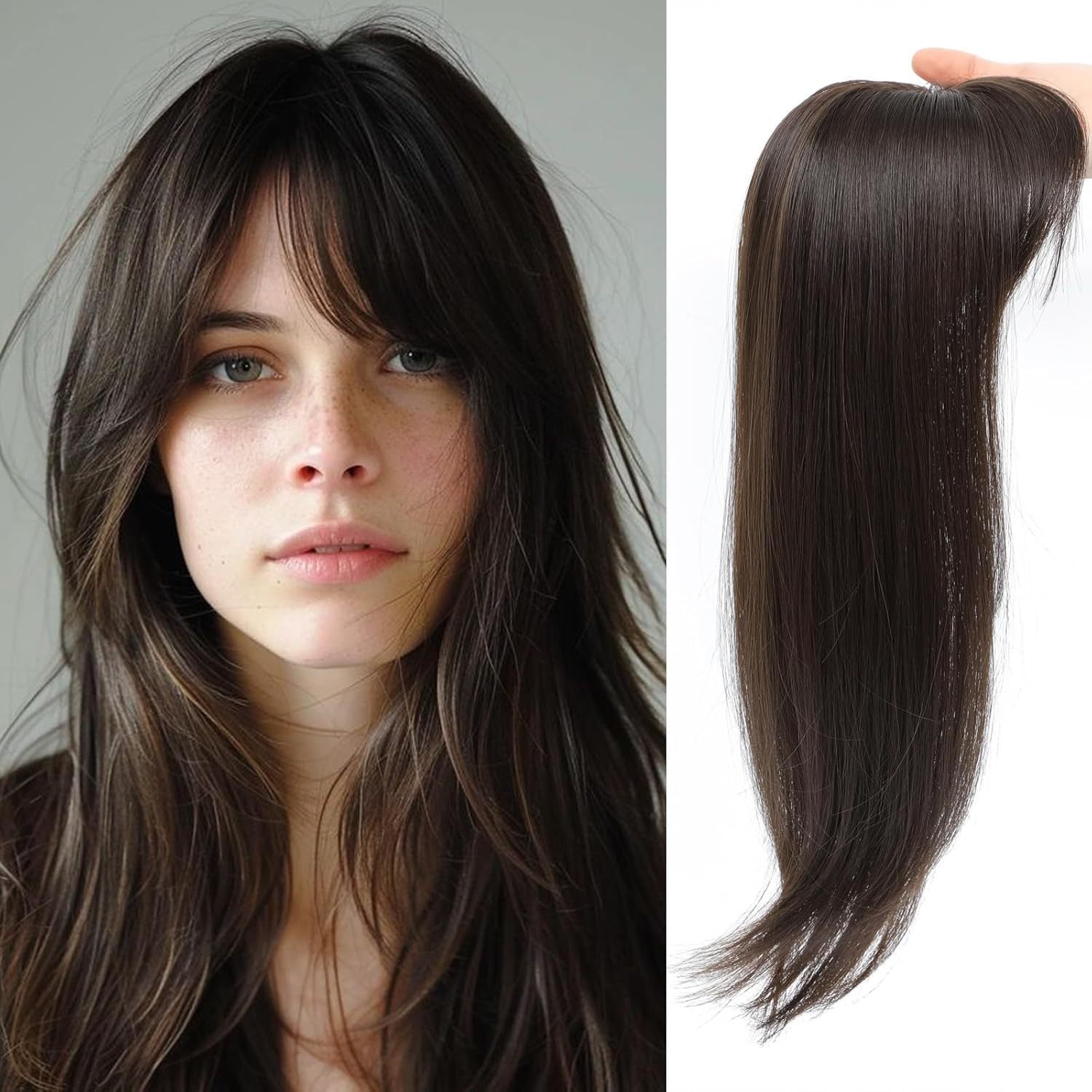 Synthetic Hair Extension Pieces