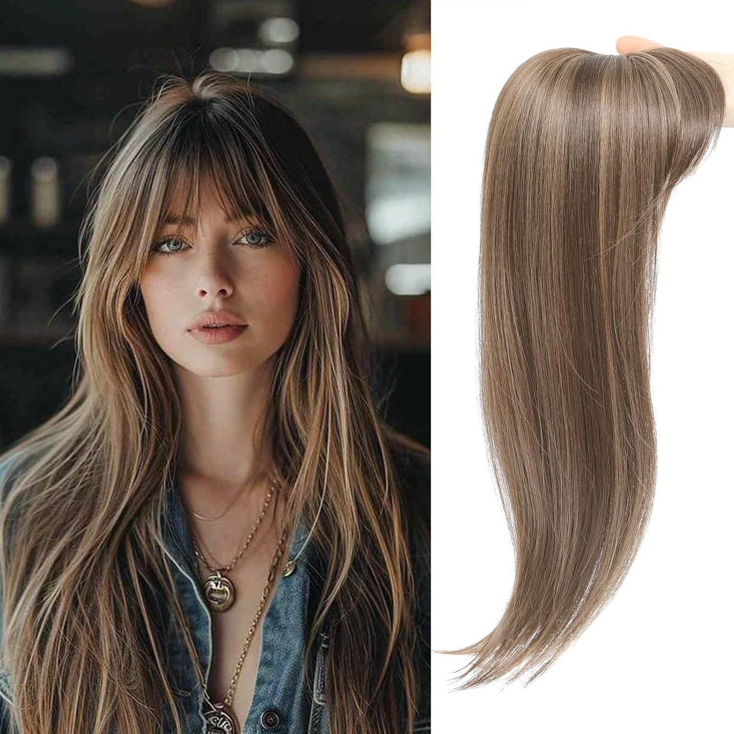 Synthetic Hair Extension Pieces