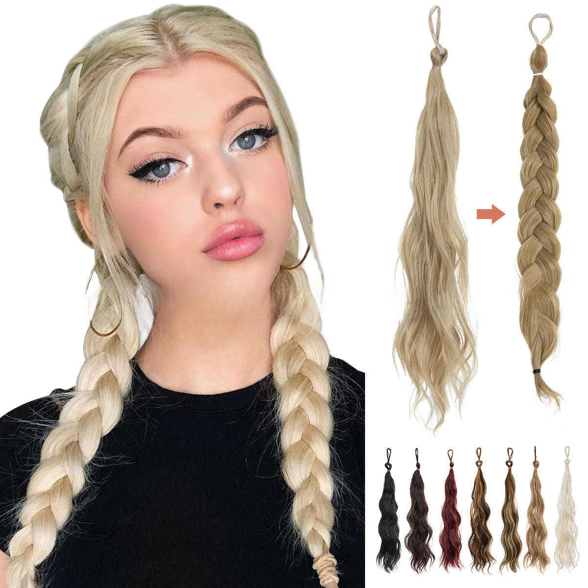 Synthetic Hair Ponytail Extension