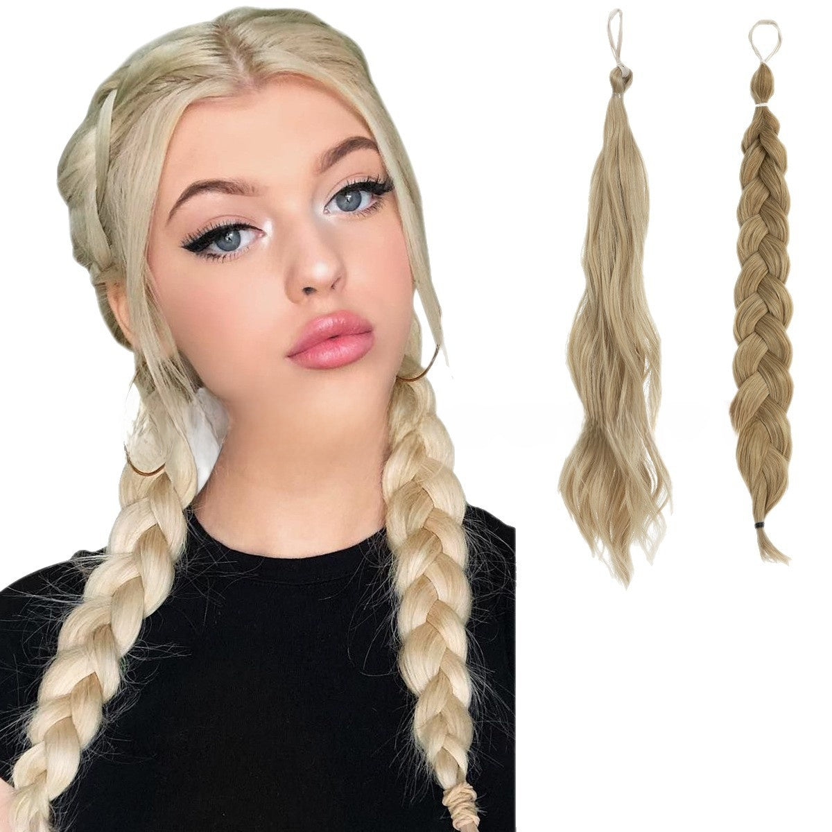 Synthetic Hair Ponytail Extension