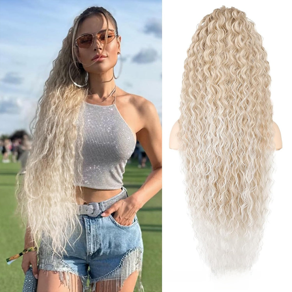 Synthetic Hair Ponytail