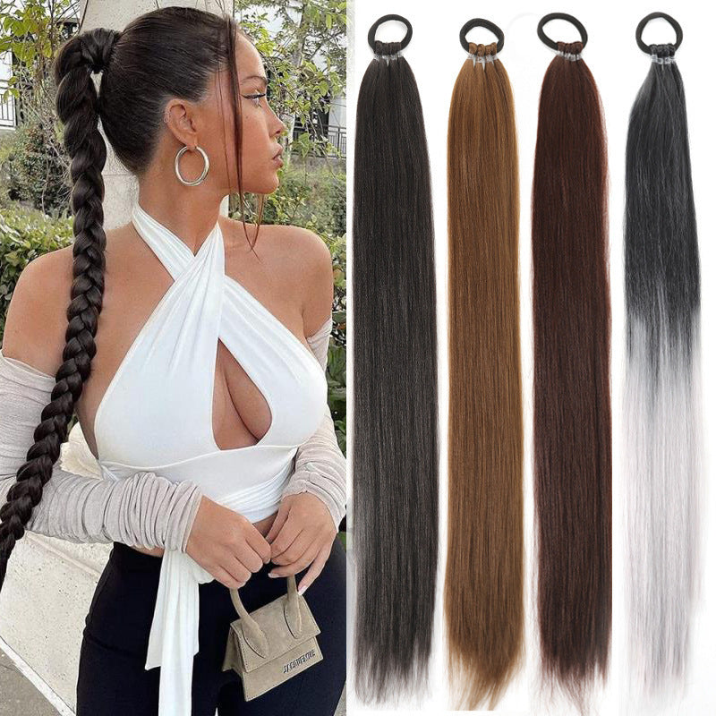 Synthetic Hair Ponytail Wig