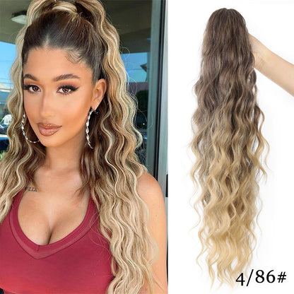 Synthetic Hair Ponytail with Clip