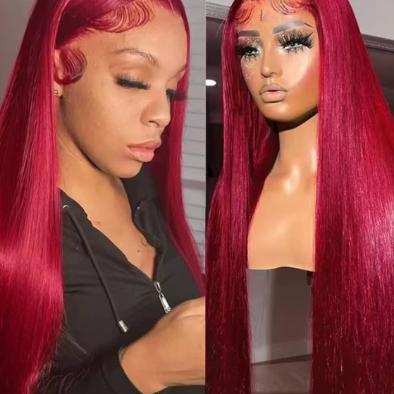 Synthetic hair wigs
