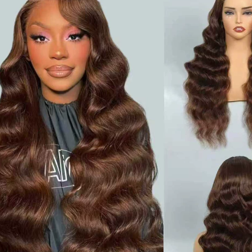 Synthetic hair wigs