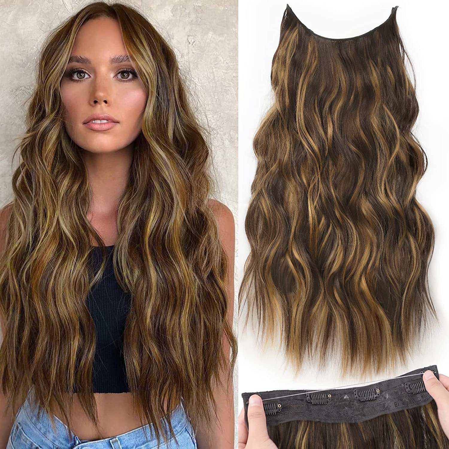 synthetic hairpiece