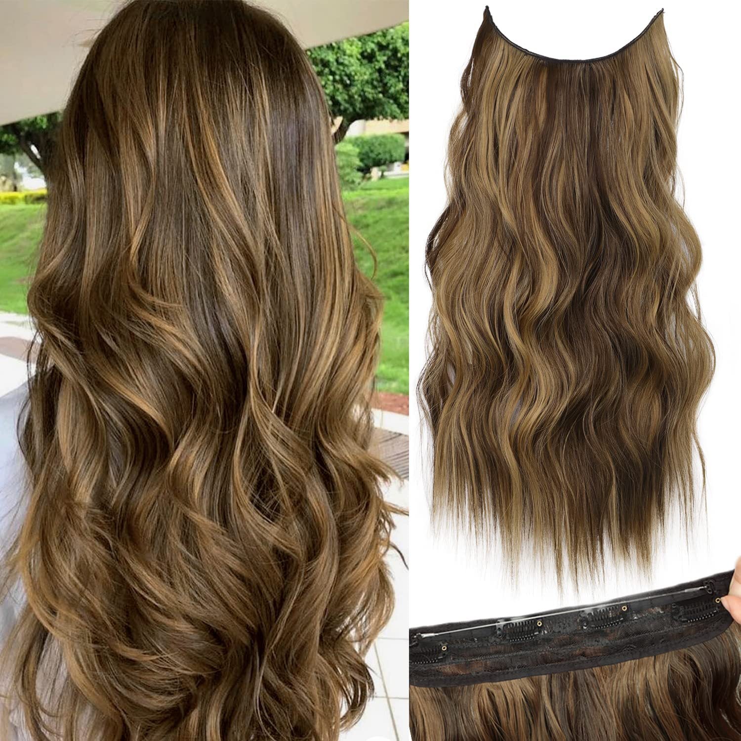 synthetic hairpiece