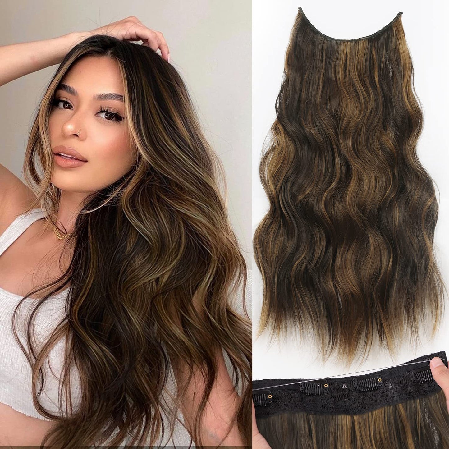 synthetic hairpiece