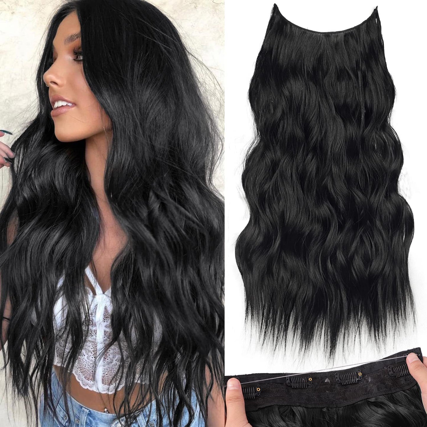 synthetic hairpiece