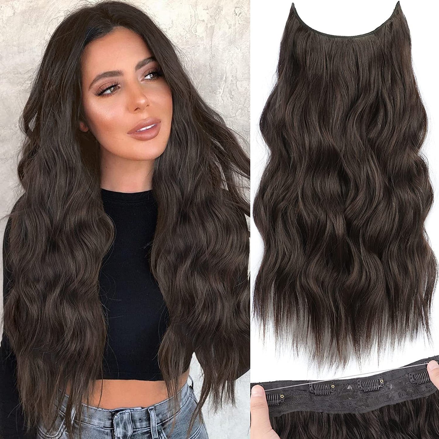 synthetic hairpiece