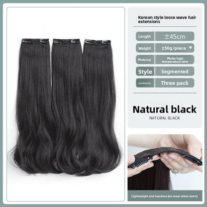 Synthetic hairpiece