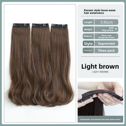 Synthetic hairpiece